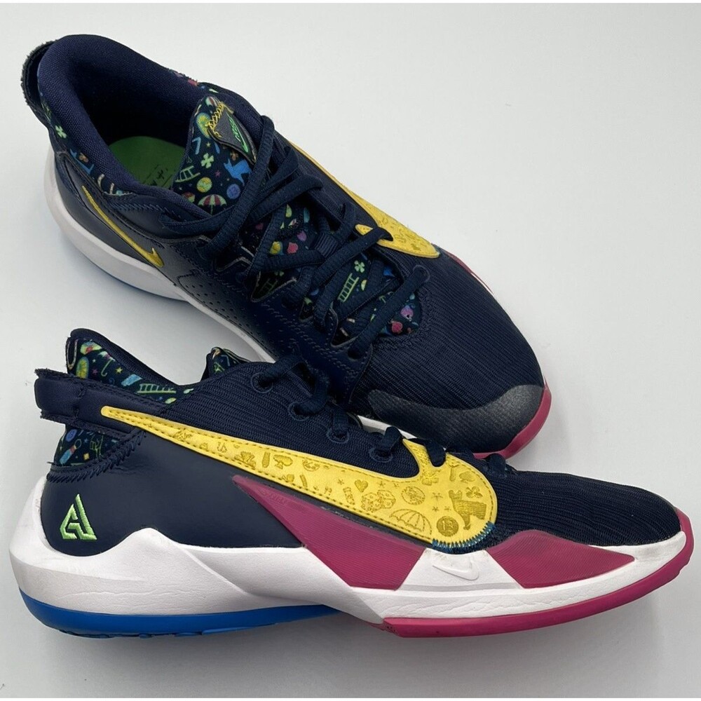 Nike Zoom Freak 2 Superstitious CT4592-400 GS  Size 5.5Y‎ / Womens 7 Giannis - Picture 2 of 16